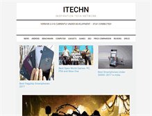 Tablet Screenshot of itechn.com